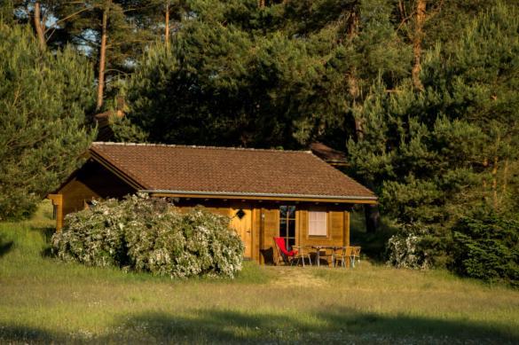 Ferienhaus-Park Brennickenswerder Lychen Exteriör bild