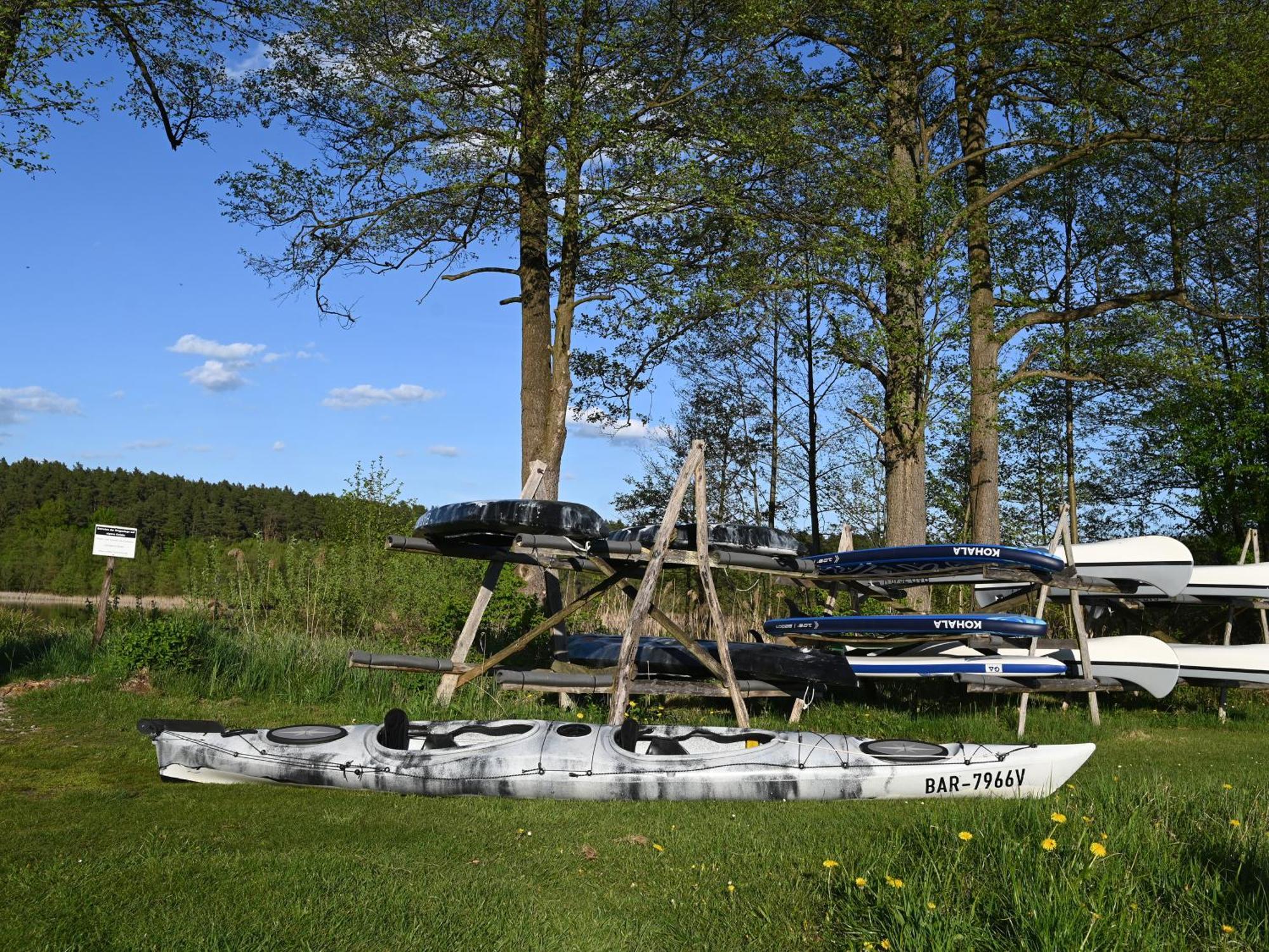 Ferienhaus-Park Brennickenswerder Lychen Exteriör bild